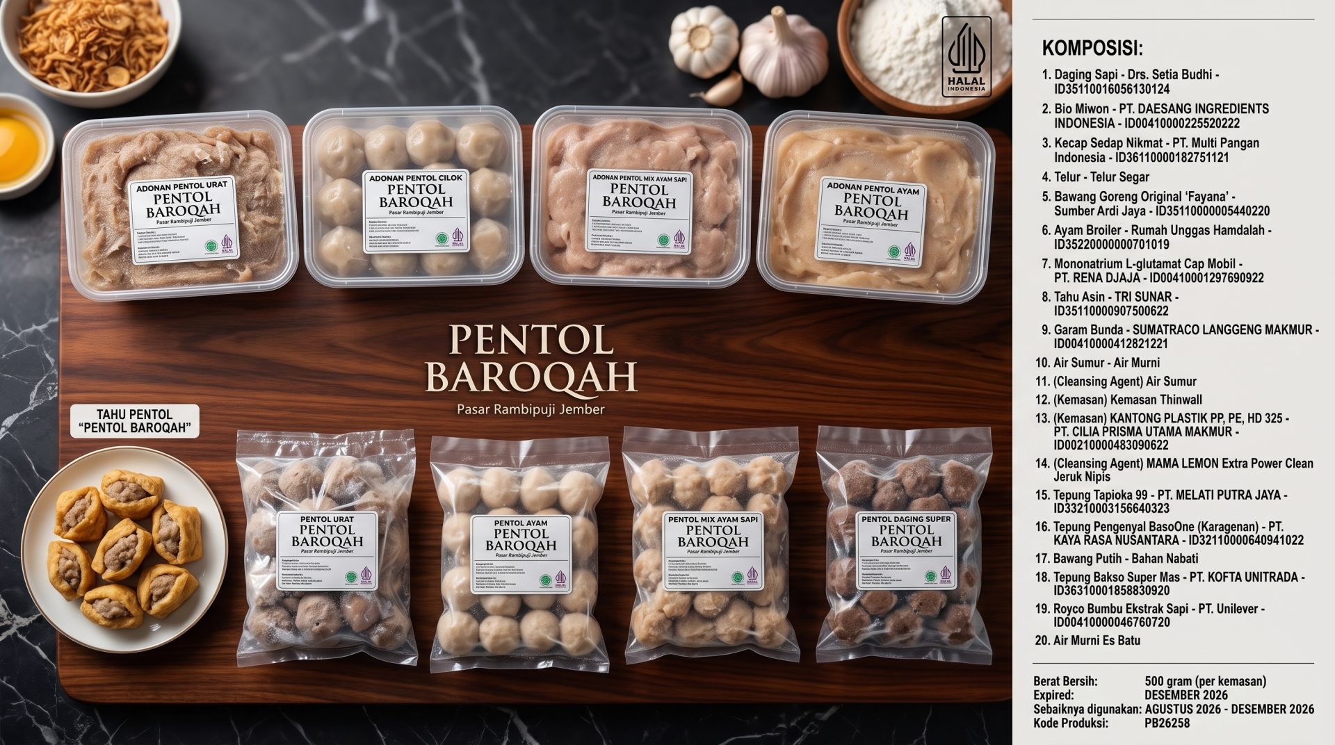 PENTOL FROZEN BAROQAH