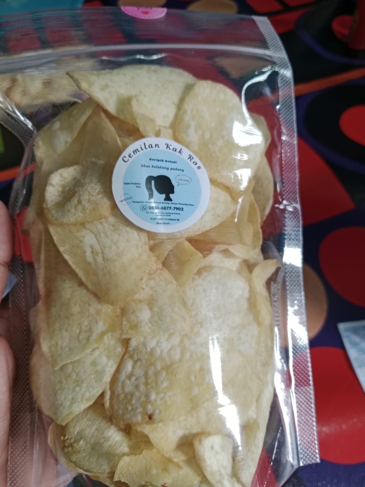 Keripik Keladi Ori