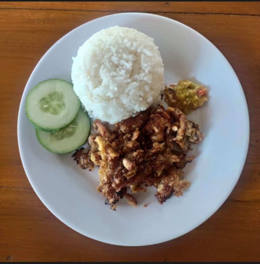 ayam geprek mawut